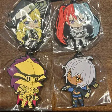 기프트 무한 가챠로 레벨 9999 캡슐 러버 마스코트 4개