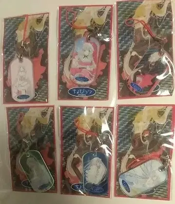 쵸비츠 플레이트/키링 6종