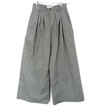 SLOBE IENA 그레이 와이드 팬츠 하의 38