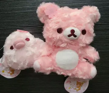 핑크색 리락쿠마 키이로이토리 세트