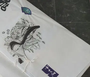 사가비 고급 호몬기 블루 계열 순수 실크