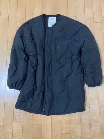 FieldCore 블랙 퀼팅 자켓 L