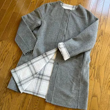 여성용 노카라 코트