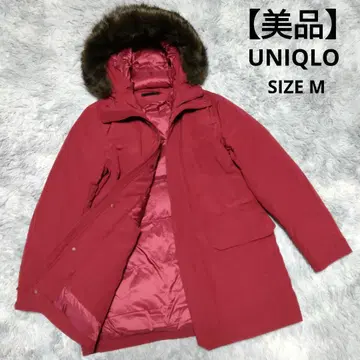 [ 새상품급 ] UNIQLO 빨간색 다운 자켓 M 사이즈