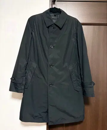 BEAMS 빔즈 스텐카라 코트 얇은 소재 블랙 M