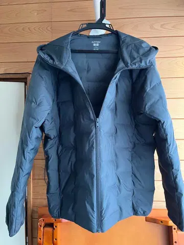 유니클로 퍼프 테크 후드티 (미사용)