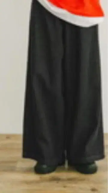 어반 리서치 와이드 데님 블랙 S