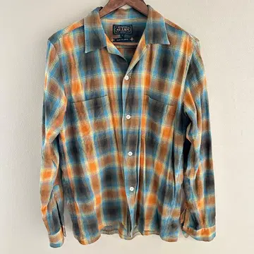 BEAMS PLUS 빔즈 플러스 옴브레 체크 셔츠