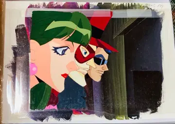 마스터 키튼 애니메이션 셀화와 원화와 레이아웃