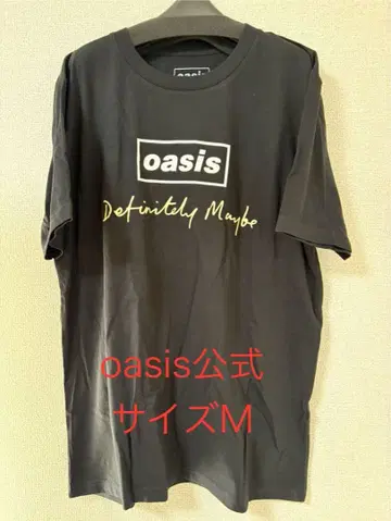 oasis 공식 Definitely Maybe 셔츠