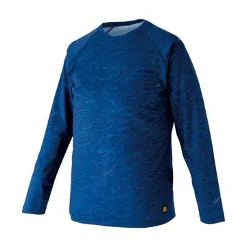 가마가츠 래글런 슬리브 T셔츠 GM3730 긴팔 네이비 LL 사이즈