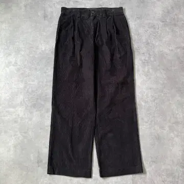 에디 바우어 W33 코듀로이 치노 팬츠 하의 구제 의류 블랙 17077