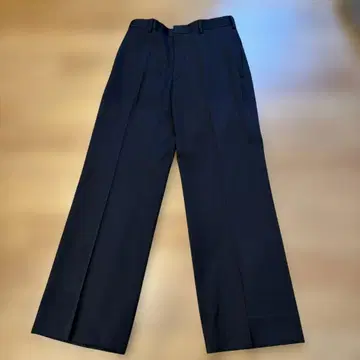 [ 새상품급 ] H 네이비 와이드 팬츠 사이드 포켓 포함