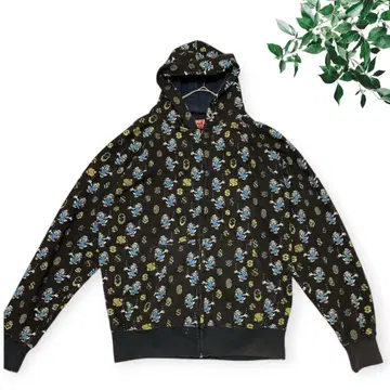 디즈니 긴팔 집업 후드티 Disney 1928 도널드 덕