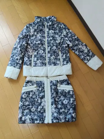 캘러웨이 충전솜 꽃무늬 셋업