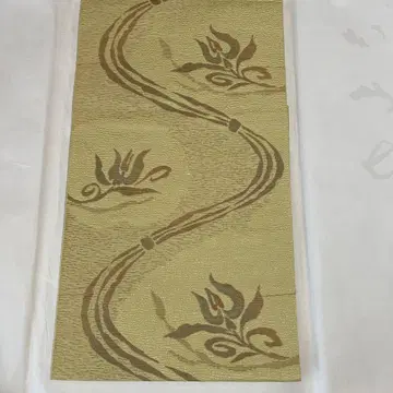 미사용 새상품 순수 실크 나고야 오비