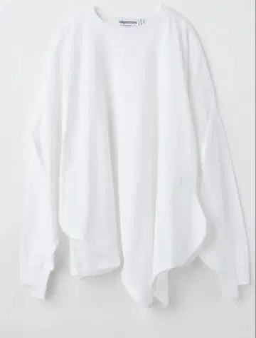 나곤스탠스 curve long sleeves 화이트