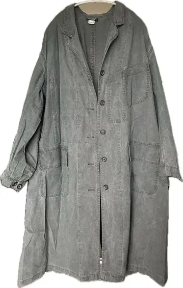 THE J. PETERMAN CO. 그레이 롱 코트 M