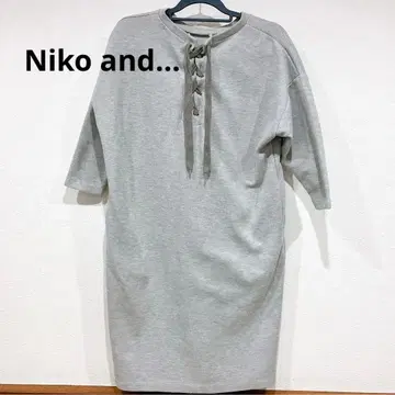 2450-59 niko and - 니코앤드 원피스 레이스 맨투맨