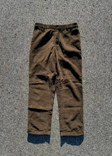 랜즈엔드 코듀로이 팬츠 브라운 W33 표기