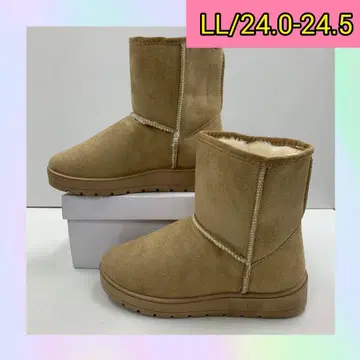 LL 사이즈 새상품 여성/여성용 방풍 방한 보아 안감 어그 부츠 베이지