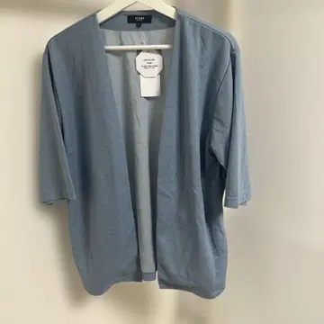 BEAMS HEART 라이트 블루 가디건 L 사이즈