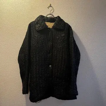 퀼팅 오버 사이즈 자켓 리버서블