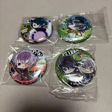 피타!데포메 히스이 류 고죠 스쿠나 캔뱃지 4세트 아니카프 K7S