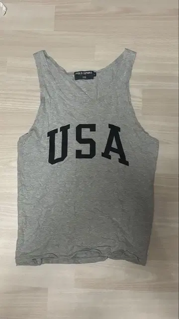 Polo USA 탱크탑 그레이 구제 의류