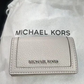 MICHAEL KORS 그레이 가죽 키케이스