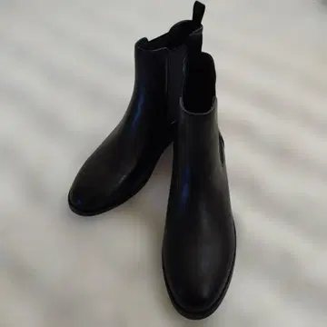 URBAN RESEARCH DOORS 가죽 사이드 고어 부츠