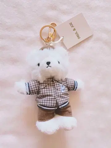 폴앤조 마스코트 백참 <베어 화이트>