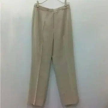 7 [시젠느] 루즈핏 베이지 슬랙스 센터 프레스 [XL] 베이지