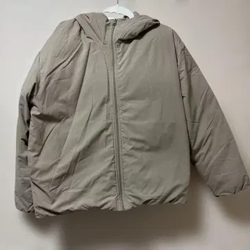 무인양품 다운 자켓 베이지 M 사이즈