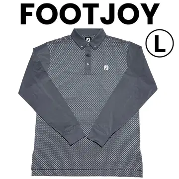 풋조이 몸판별 패턴 버튼 다운 긴팔 스트레치 셔츠 L