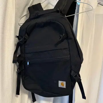 Carhartt 블랙 백팩