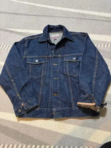EDWIN 70s 다크 블루 데님 자켓 L 사이즈