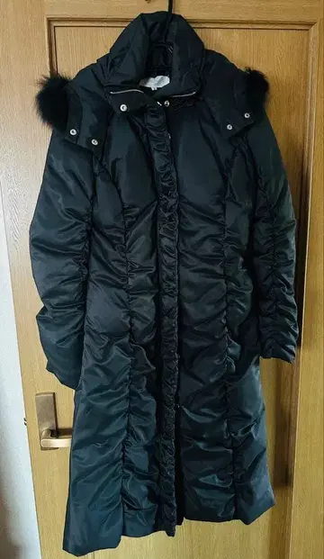 ESPRITMUR 후드 부착 롱 다운 자켓 9호