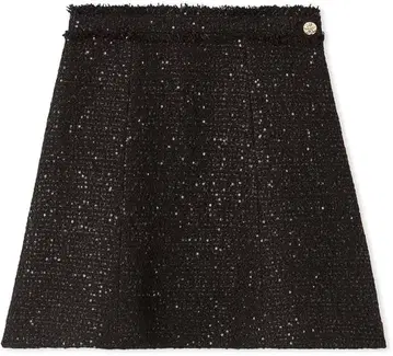 [스나이델] 트위드 미니 스커트 SWFS244090