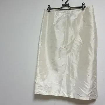 아이보리 타이트 스커트 폴리에스테르 100% 여성용