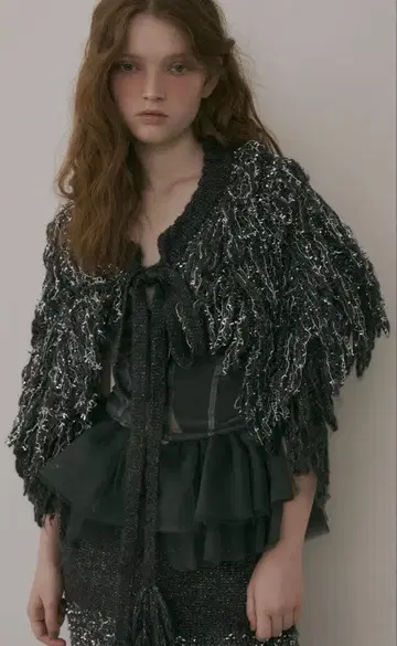 LA BELLE ETUDE 팬시얀 루프 프린지 MIX 컬러 블랙