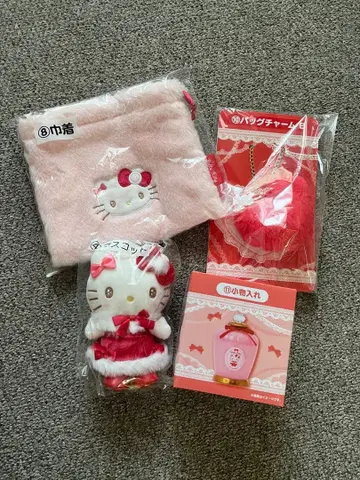산리오 복권 헬로키티 백참 마스코트 소품함