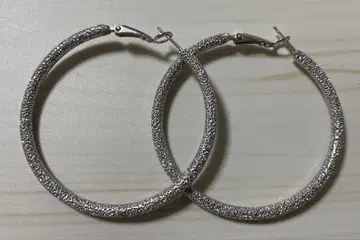 후프 귀걸이 반짝이는 지르코니아 귀걸이 세트