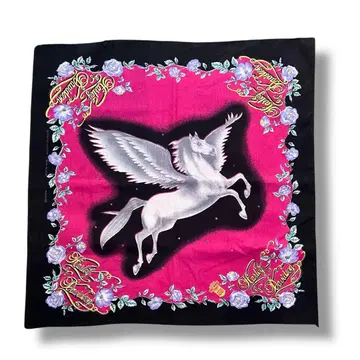 80s 할리 데이비슨 3D 엠블럼사 페가수스 반다나