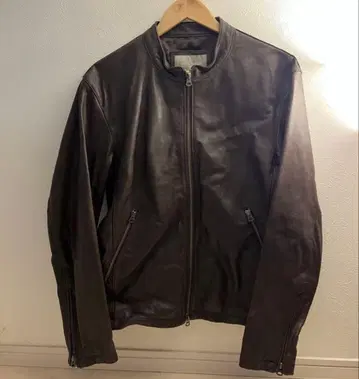 UNITED ARROWS 유나이티드 애로우즈 염소 가죽 레더 자켓