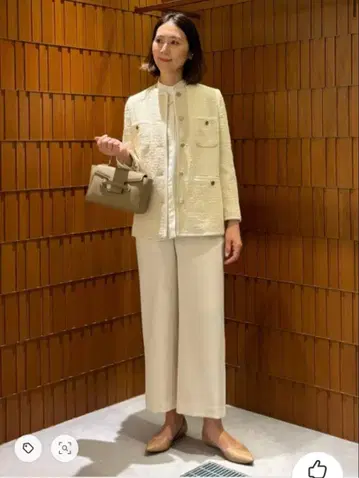 Ballsey 슬라브 코튼 트위드 4 포켓 자켓 36 사이즈