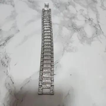 실버 메탈 팔찌