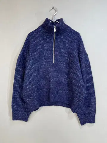 077 MAISON SPECIAL 두꺼운 원단 와이드 숏 기장 울 2