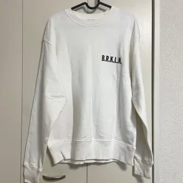 spick&span(스픽앤스팬) / 맨투맨 / 화이트