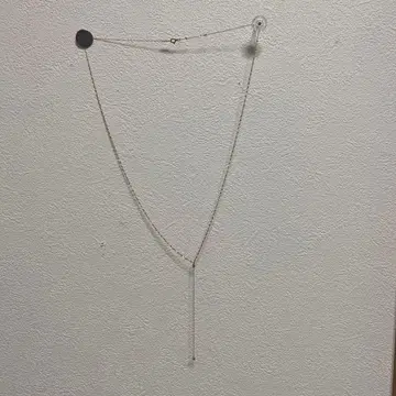 아가트 골드 롱 목걸이 다이아몬드 컷